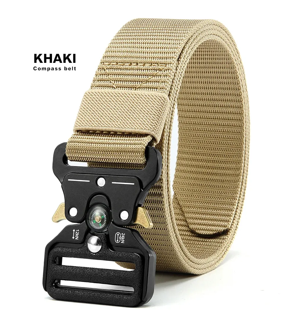 Tactical Compass Belt for Men