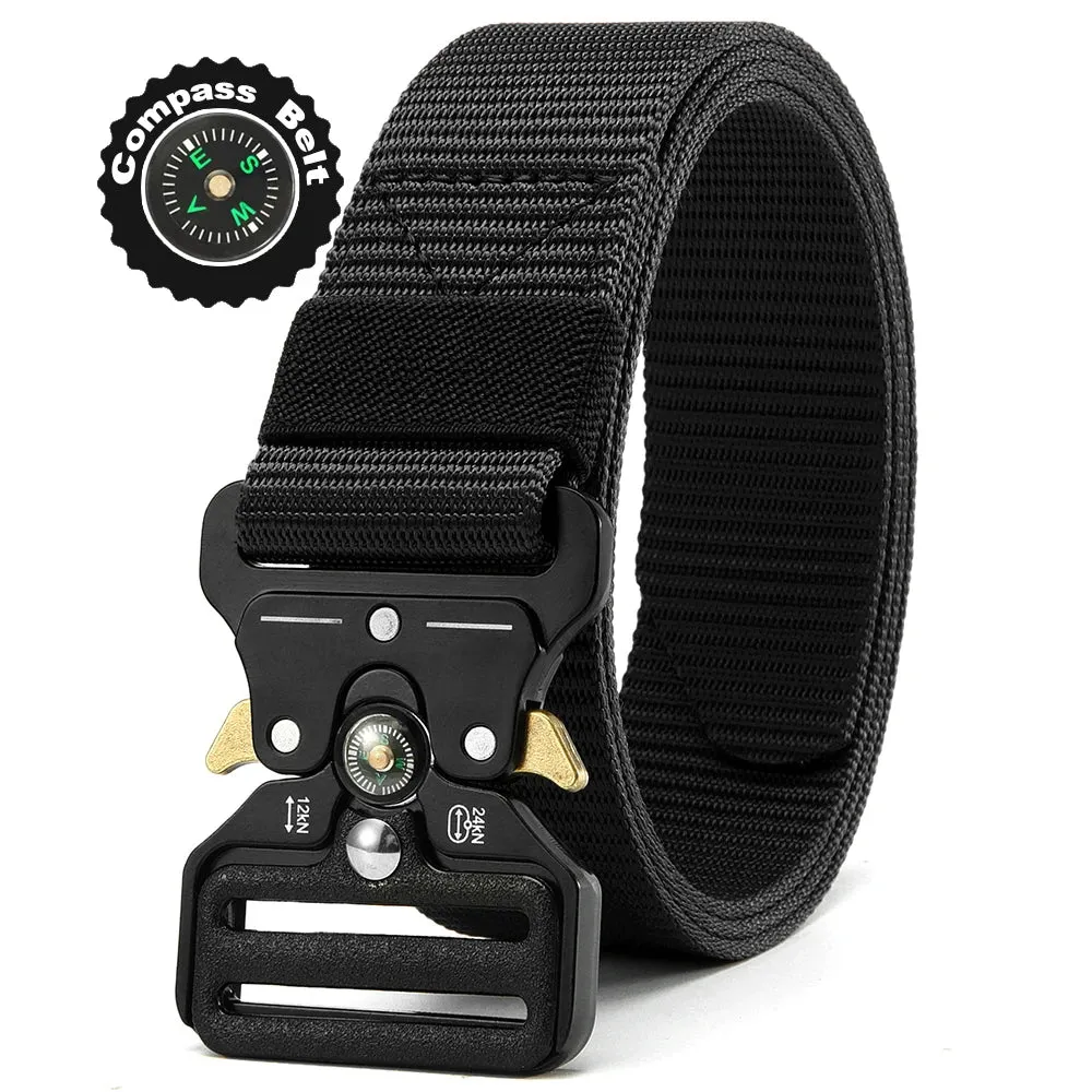 Tactical Compass Belt for Men