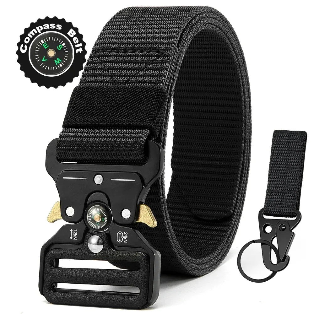 Tactical Compass Belt for Men
