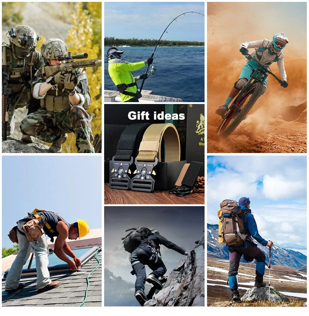 Tactical Compass Belt for Men