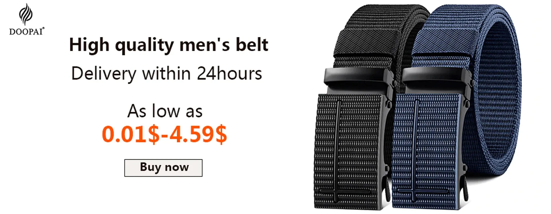 Tactical Compass Belt for Men