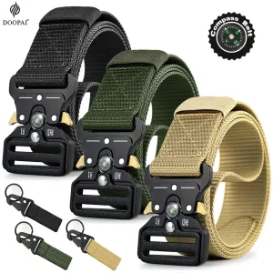 Tactical Compass Belt for Men
