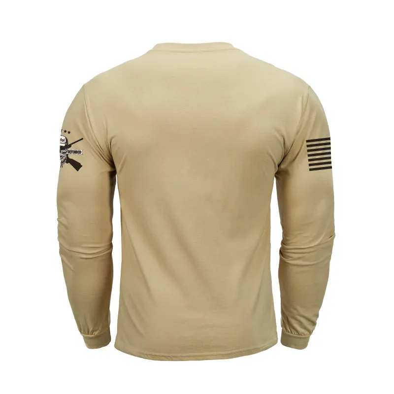 TALK TO ME GOOSE GRAPHIC LONG SLEEVE T-SHIRT