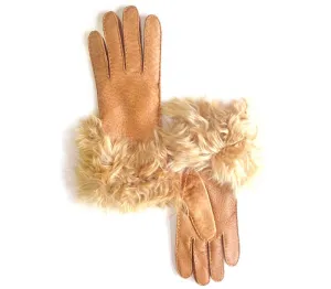 Talula - Peccary leather gloves - women