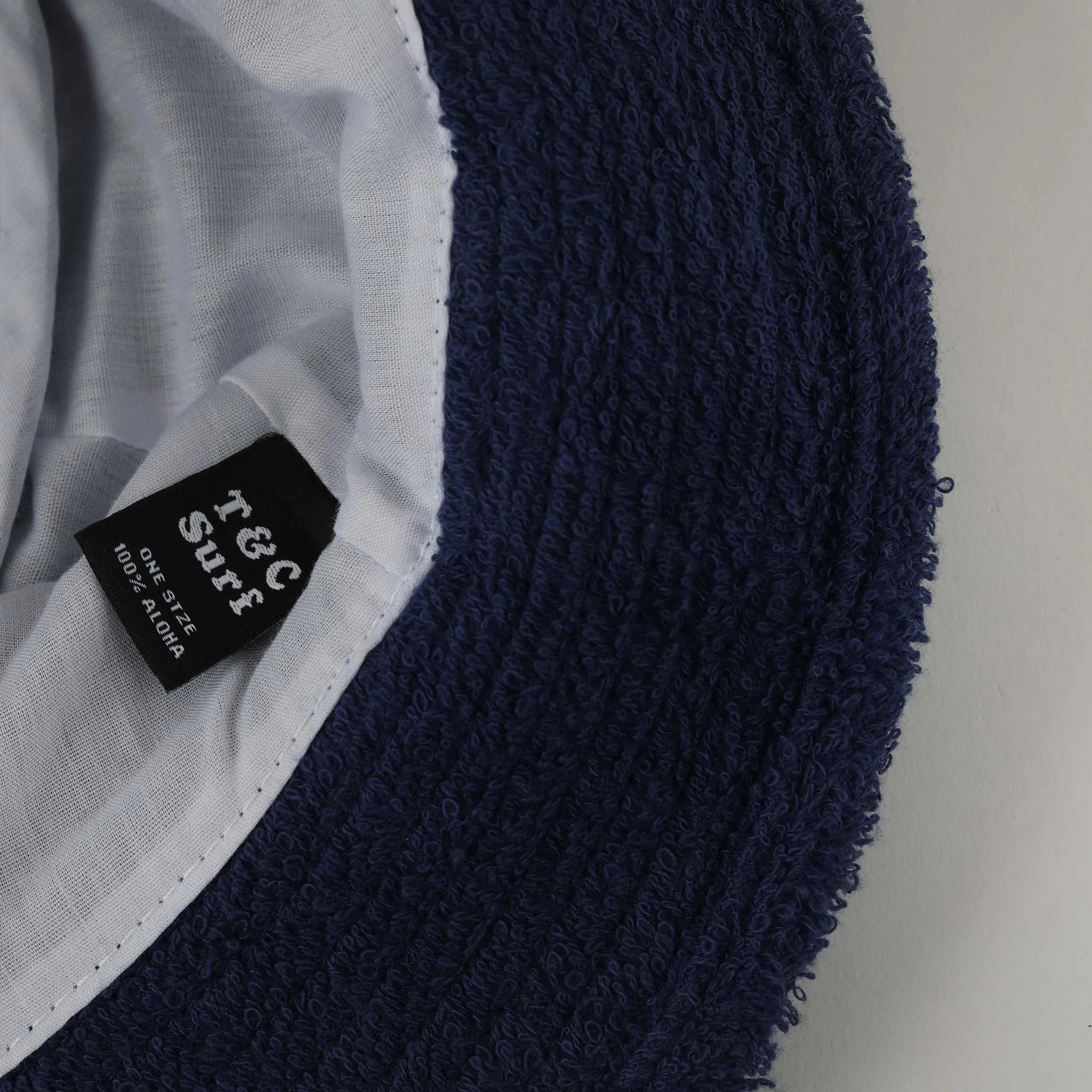 T&C TERRY BUCKET HAT - NAVY