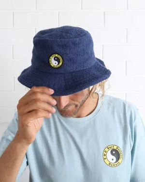 T&C TERRY BUCKET HAT - NAVY