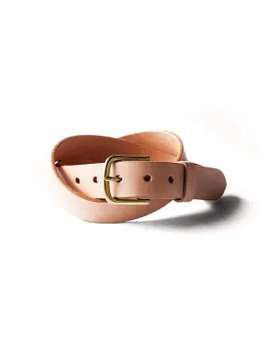 Tanner Goods Classic Belt Natural Brass
