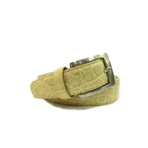 Tardini Alligator Skin Belt