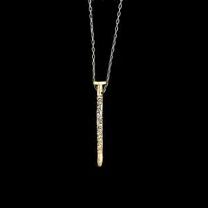 TARU CARVED NAIL NECKLACE