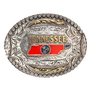 Tennessee State — Oval Berry Edge Buckle