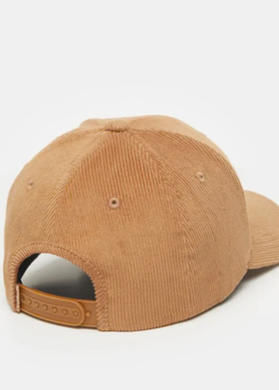 Tentree Cork Icon Corduroy Elevation Hat - Camel