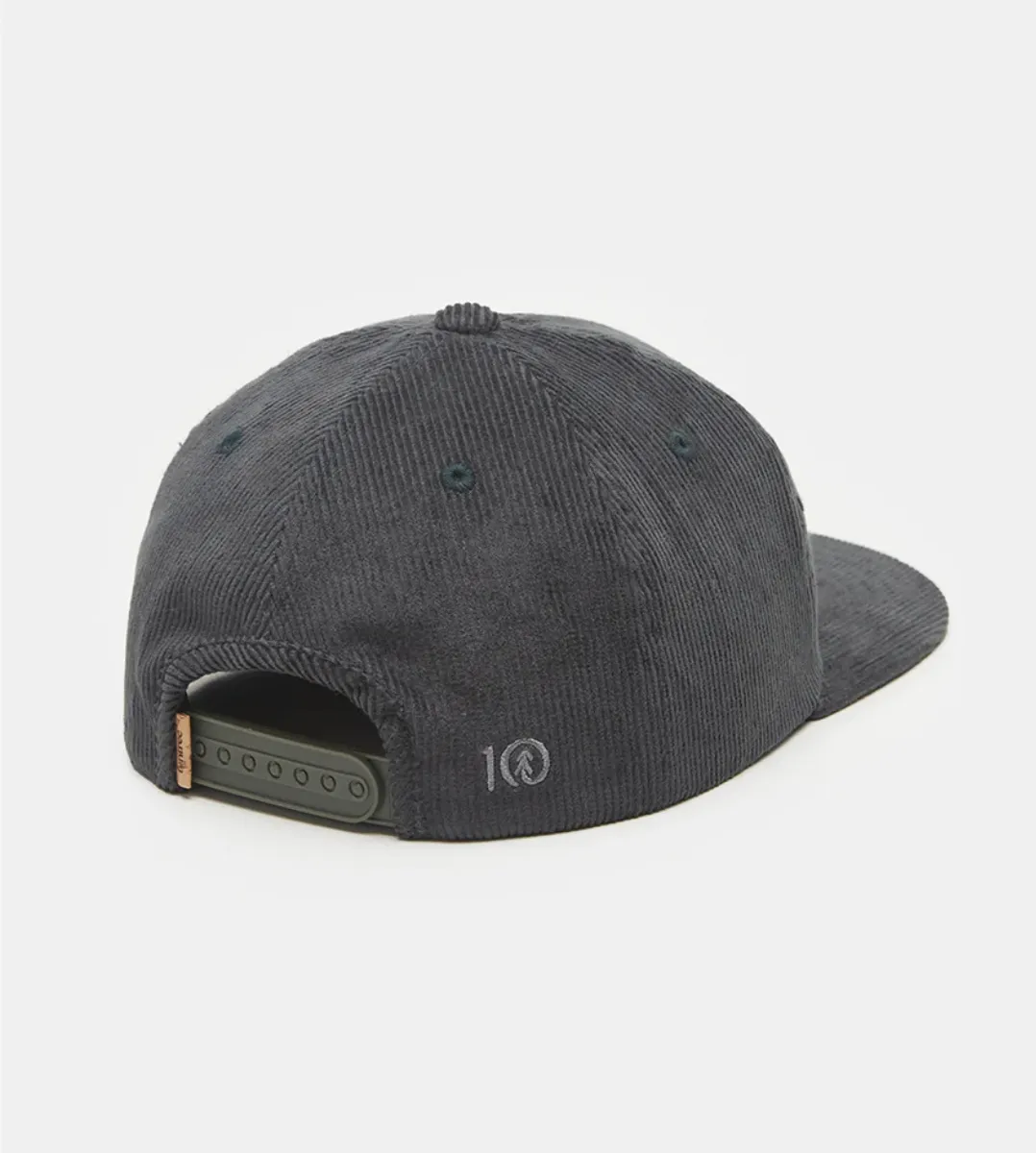 Tentree EcoStretch Corduroy Baseball Hat - Forest River Green