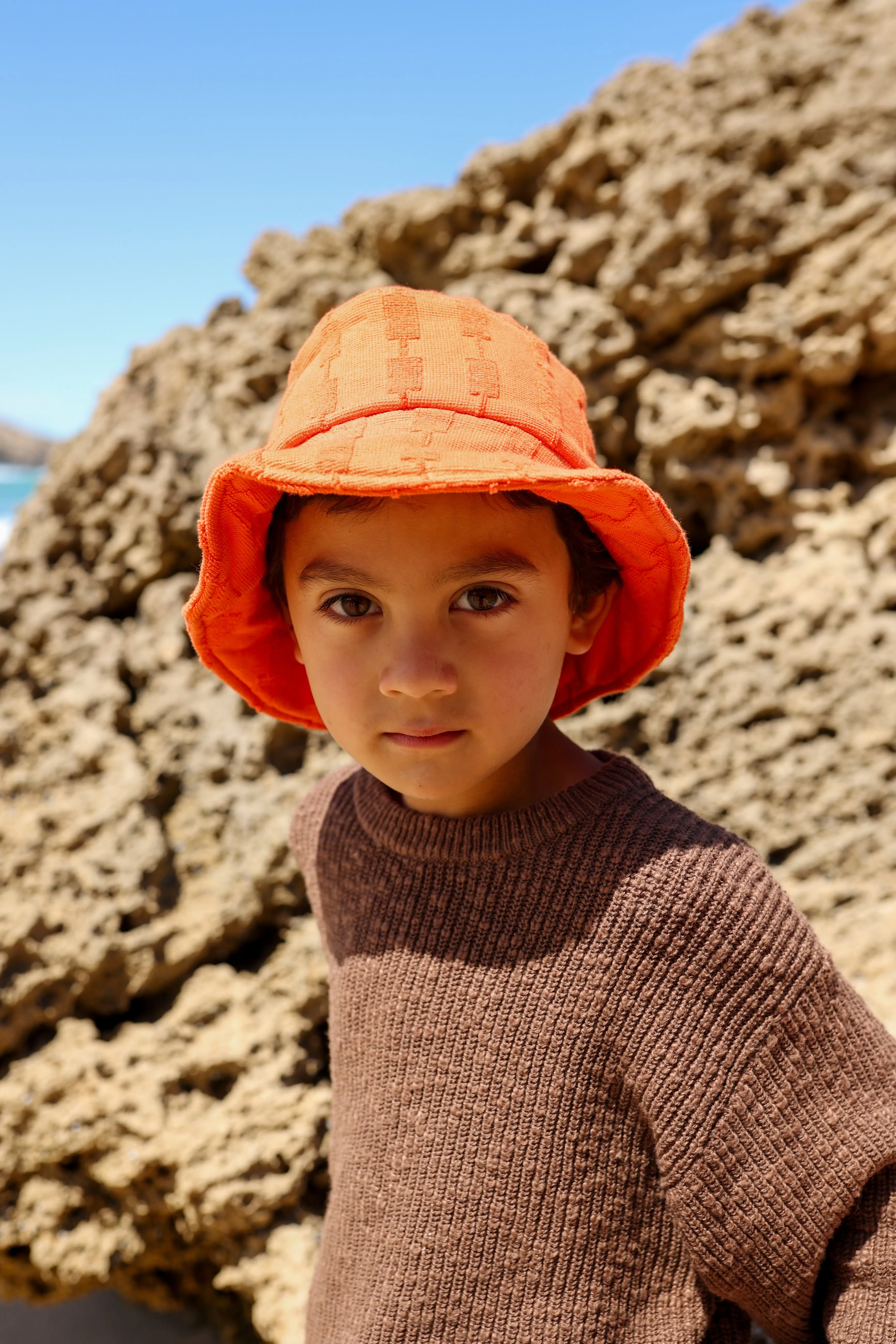 Terry Bucket Hat - Rosso