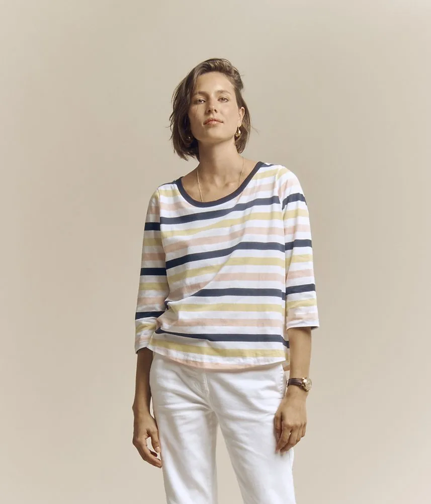 TESSY STRIPED T-SHIRT