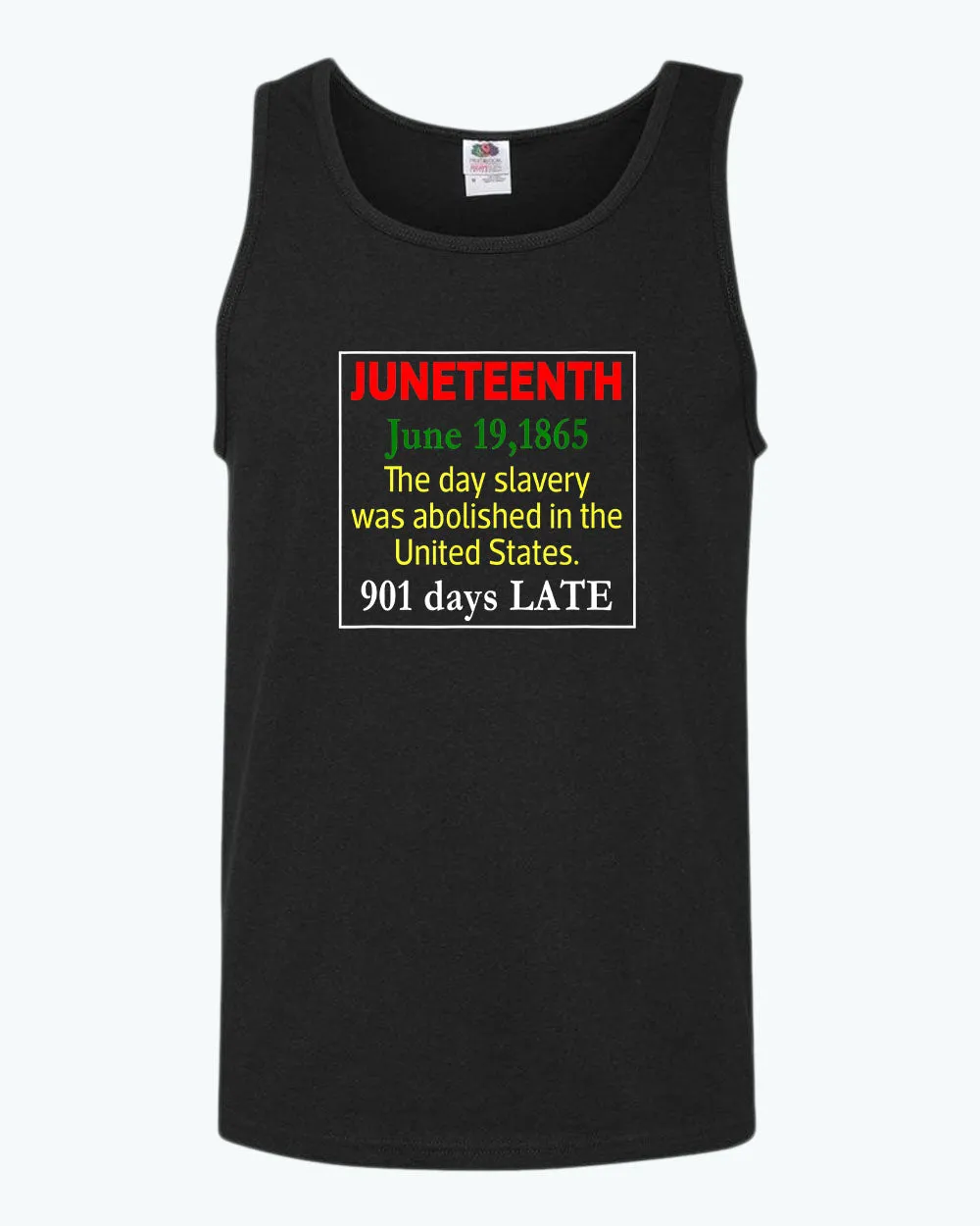 The day slavery was abolished in USA tank top, juneteenth tank tops
