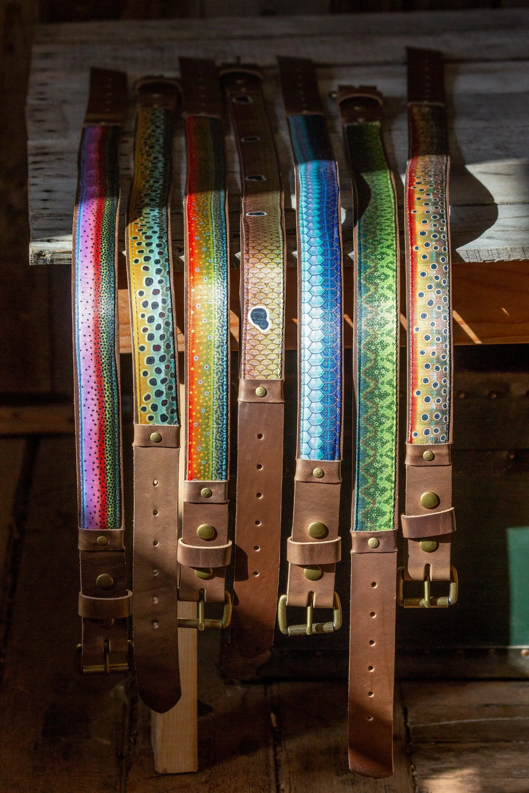 The Fish & Upland Print Belts