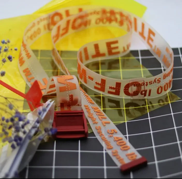 The Off White design belt