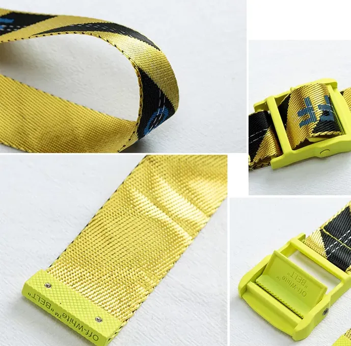 The Off White design belt