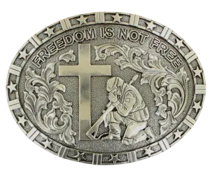 The "Freedom Cross" Western Buckle
