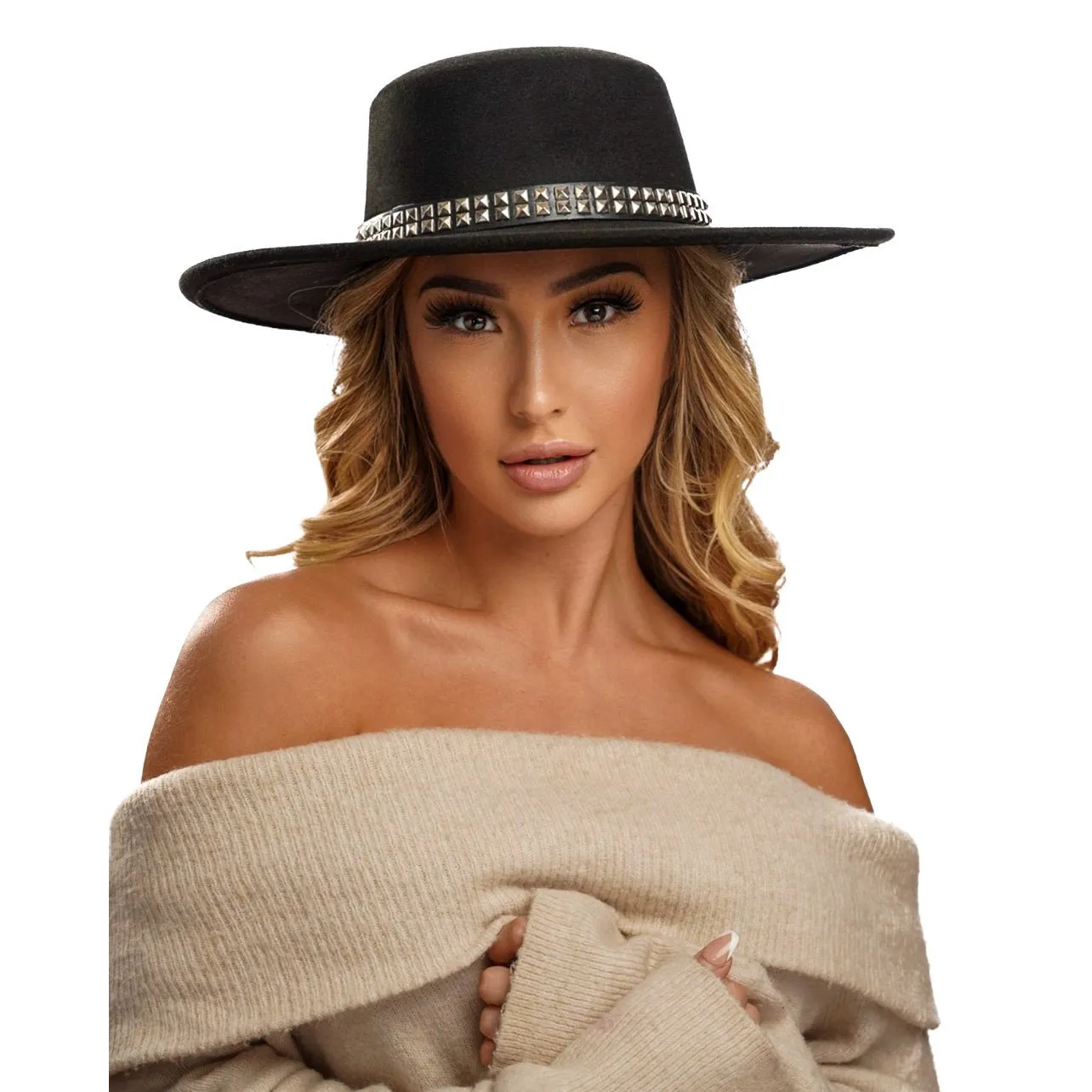 The Rockstar Fedora Black