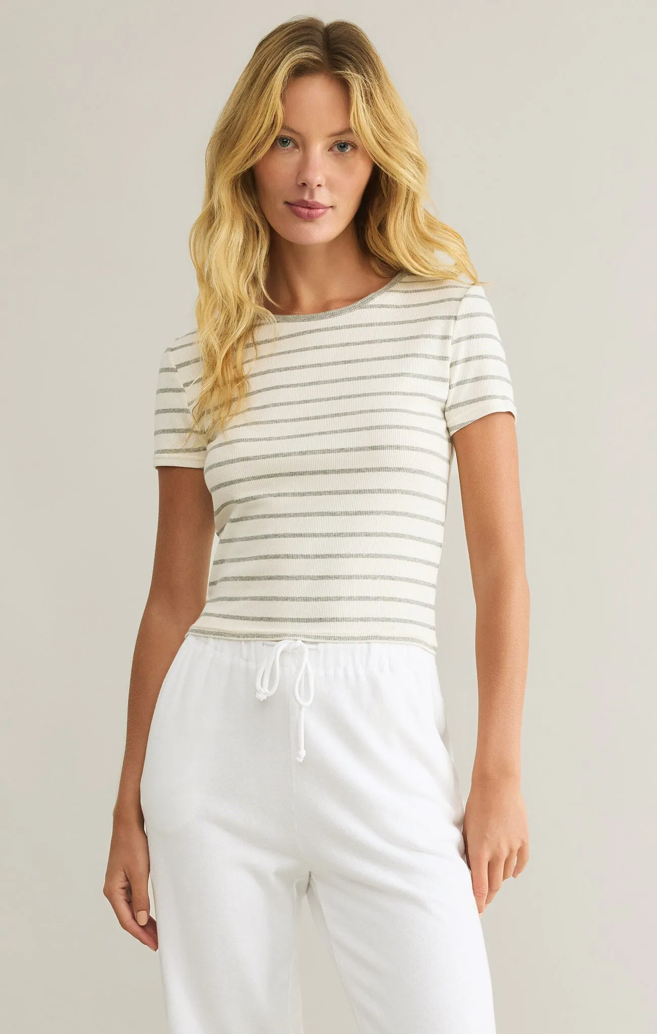 The Saxton Striped Tee