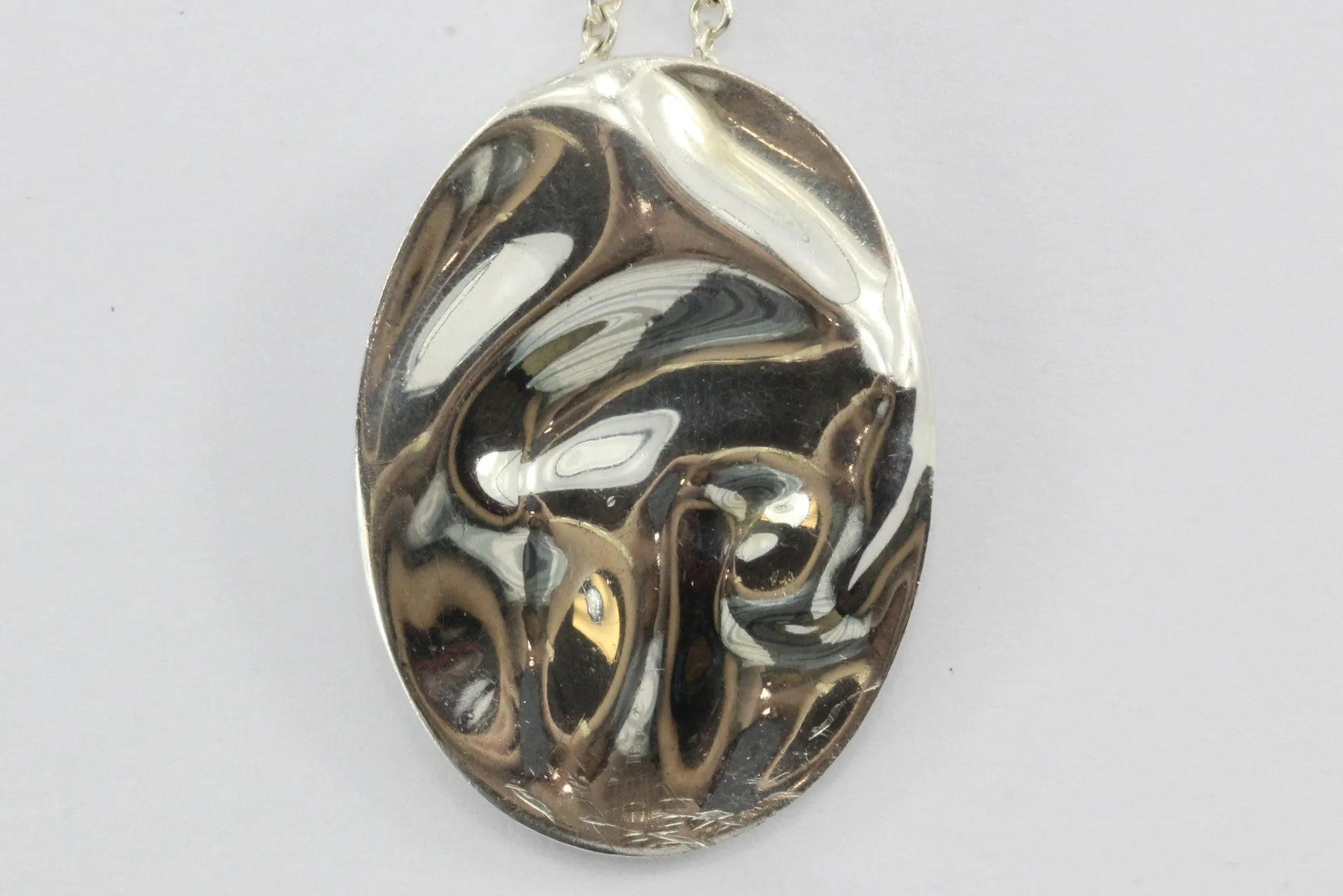 Tiffany & Co Sterling Silver Elsa Peretti Large Leo Zodiac Necklace Pendant
