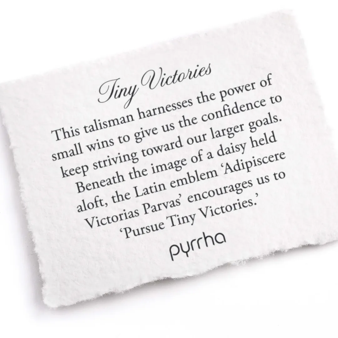 Tiny Victories Talisman Necklace