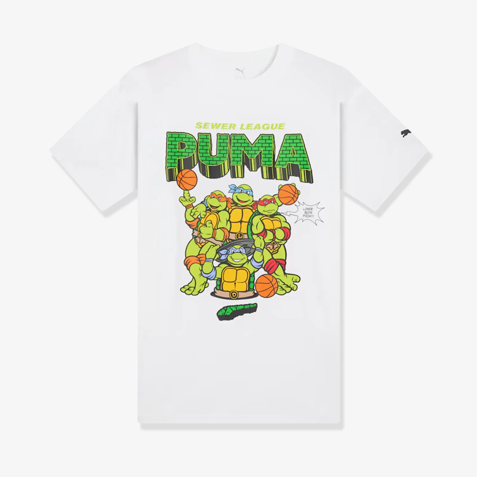 TMNT Graphic T-Shirt - White