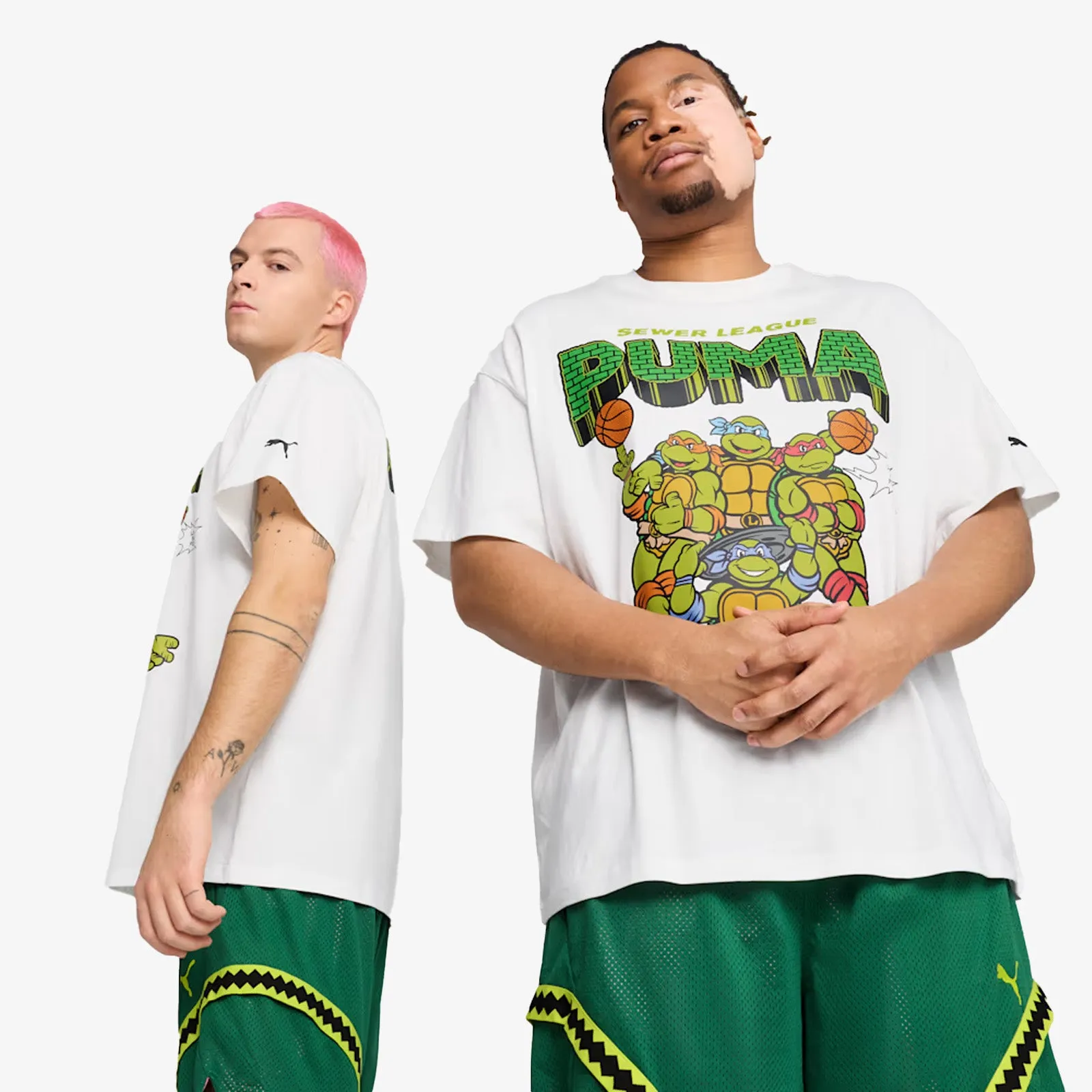 TMNT Graphic T-Shirt - White