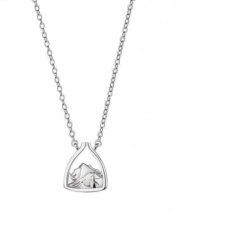 Together to the Mountains & Seas Matching Necklaces
