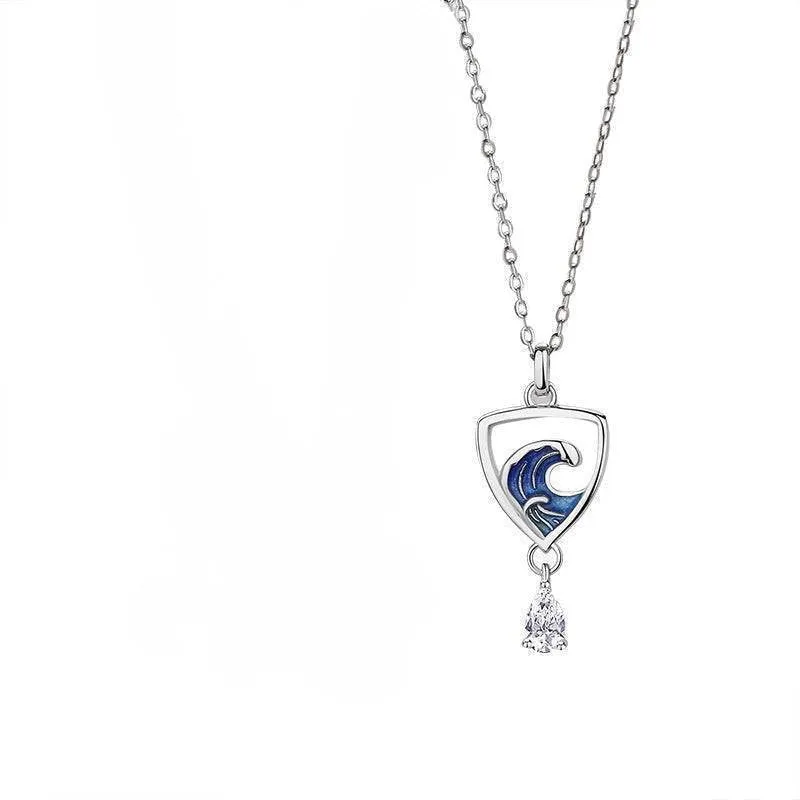 Together to the Mountains & Seas Matching Necklaces