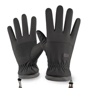 Tomorrow Fashion Winter Gloves for Men and Women, Touchscreen Winter Gloves, Thermal Gloves, Anti-Slip Palm Design for Outdoor Grip, Hiking Gloves Winter, Cold Weather Gloves (Black)