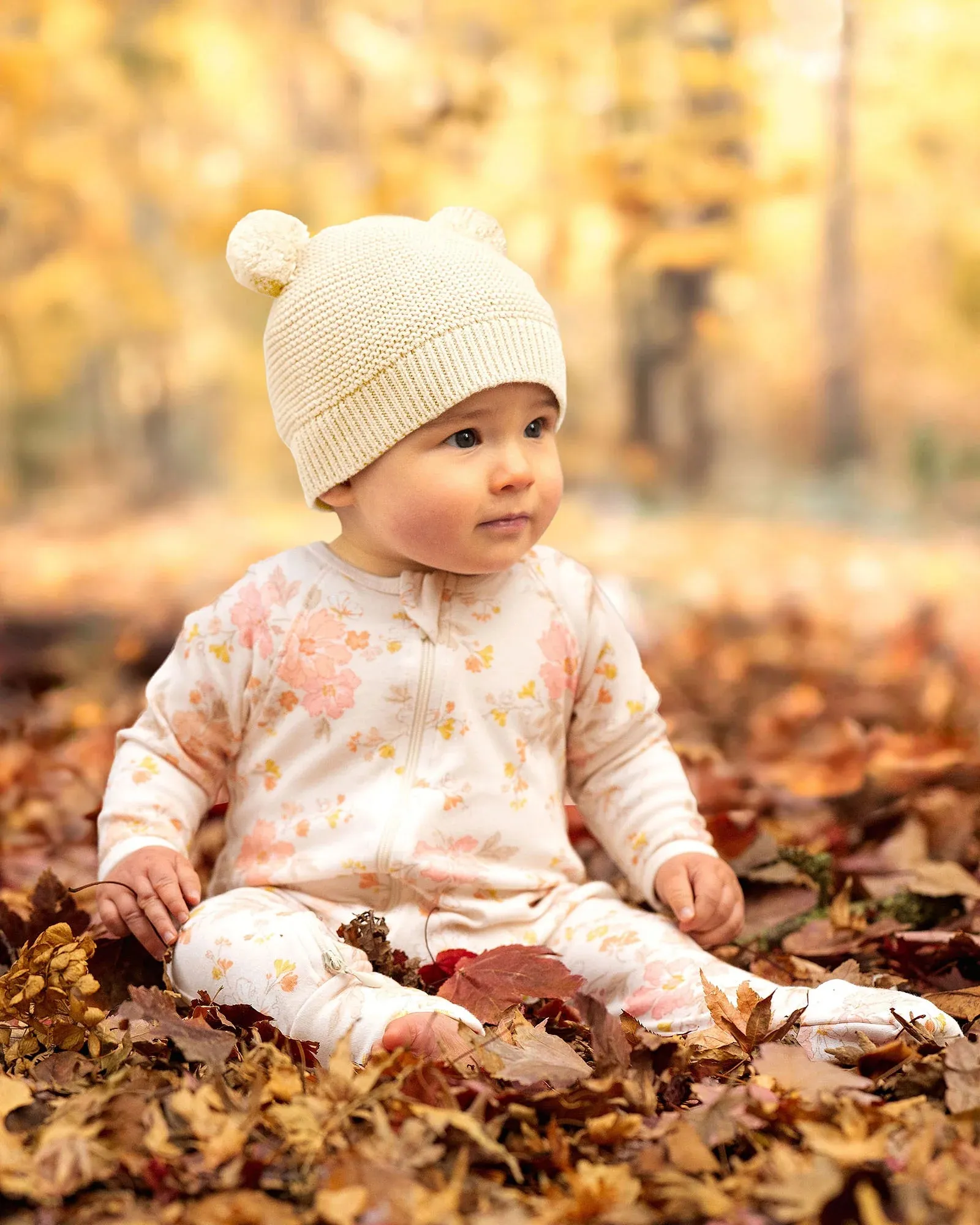 TOSHI ORGANIC BEANIE SNOWY FEATHER