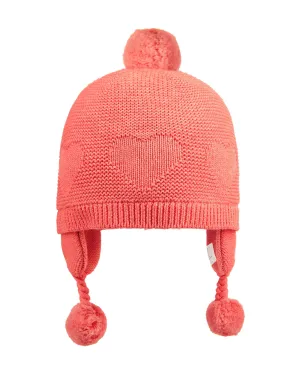 TOSHI ORGANIC EARMUFF HEART PAPRIKA