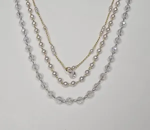TRIPLE LAYERED NECKLACE