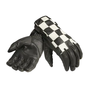 Triumph Checkerboard Leather Glove