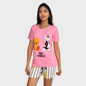 Tweety & Sylvester Shorts PJ S-140