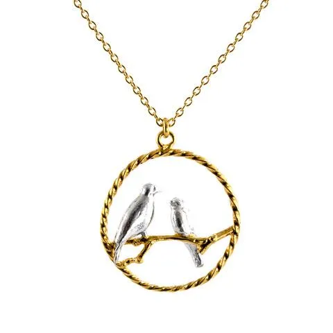 Twisty Lovebird Necklace