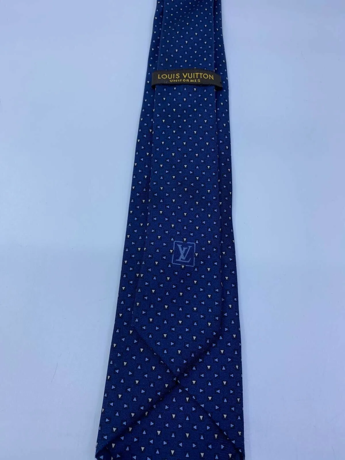 Uniformes Triangle Pattern Silk Tie