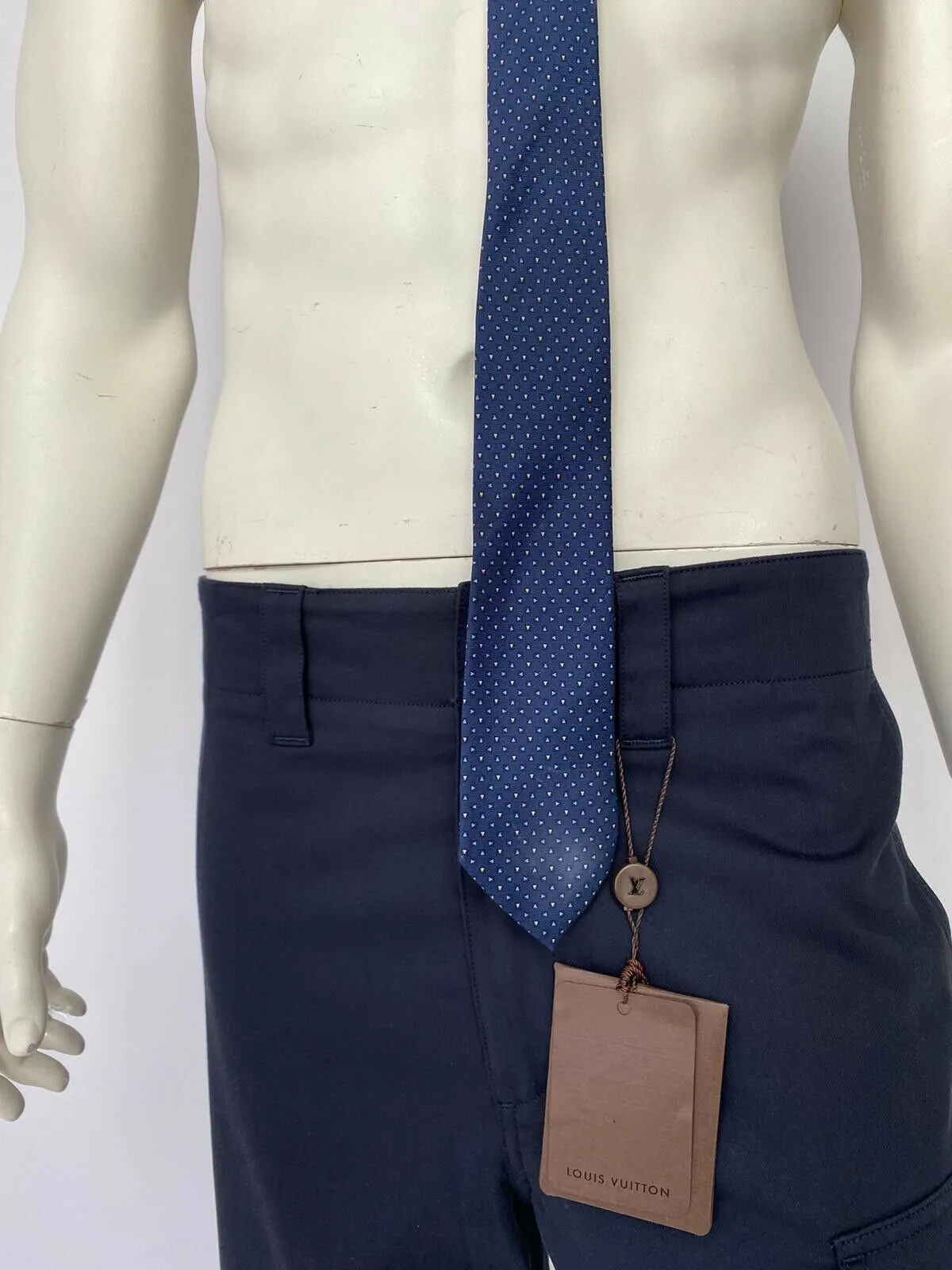 Uniformes Triangle Pattern Silk Tie