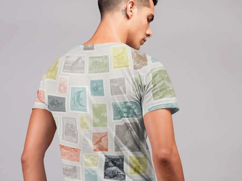 Unisex All-Over Printed Oversized T-Shirt