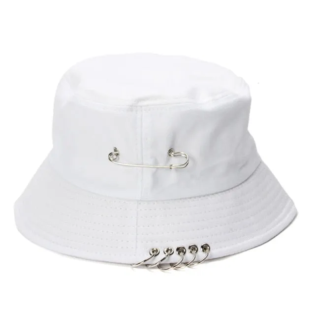 Unisex Harajuku Bucket Hat Graffiti Letter Women Men Fishing Fisherman Hat Summer Outdoor Panama Hip Hop Cap