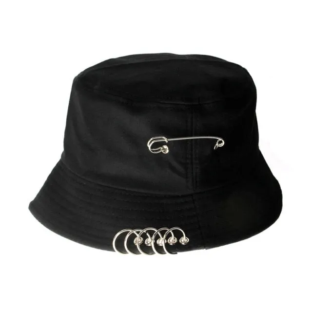 Unisex Harajuku Bucket Hat Graffiti Letter Women Men Fishing Fisherman Hat Summer Outdoor Panama Hip Hop Cap