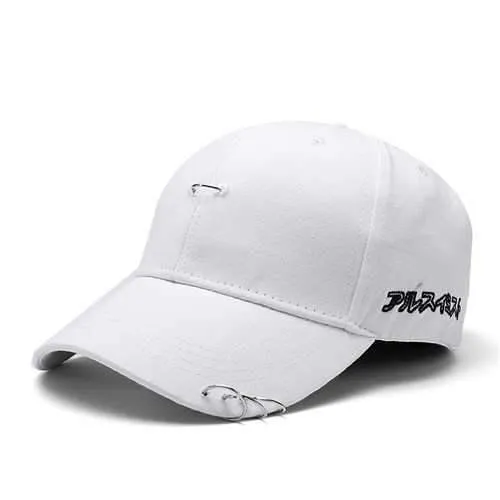 Unisex Snapback Ring Hip-Hop Hats  Embroidery Baseball Cap