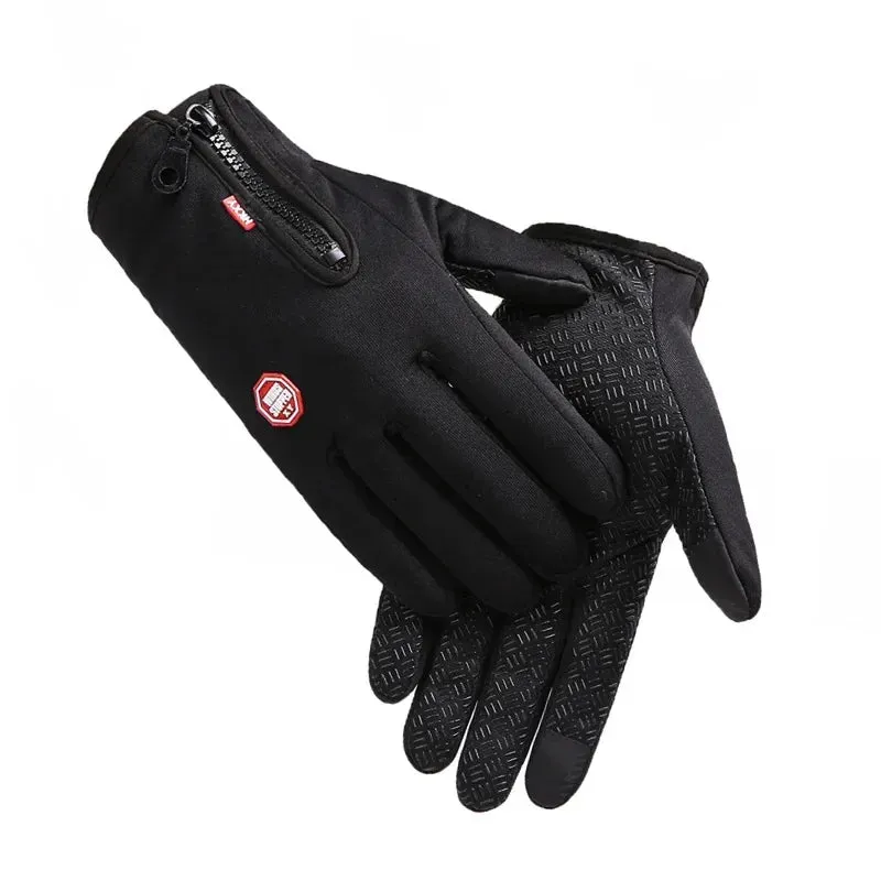 Unisex Touchscreen Fleece Winter Ski Gloves – Warm & Durable