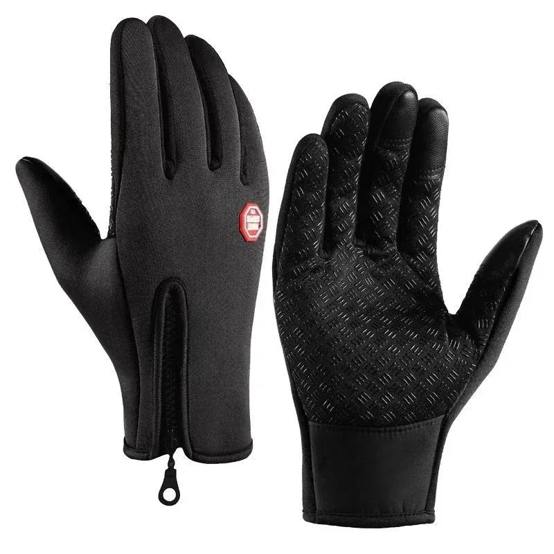 Unisex Touchscreen Fleece Winter Ski Gloves – Warm & Durable