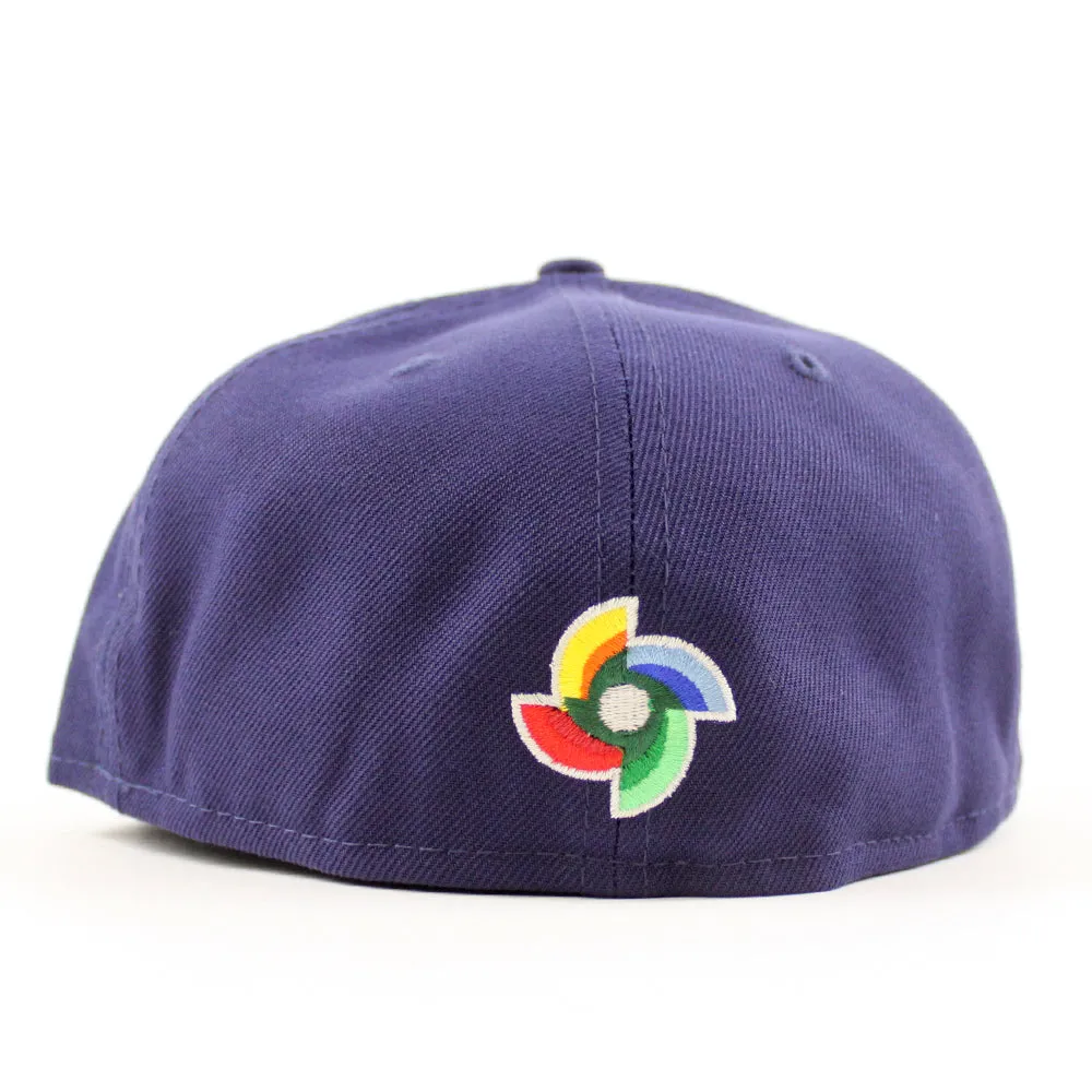 USA 2023 World Baseball Classic (WBC) New Era 59Fifty Fitted Hat (Navy Grey Under Brim)