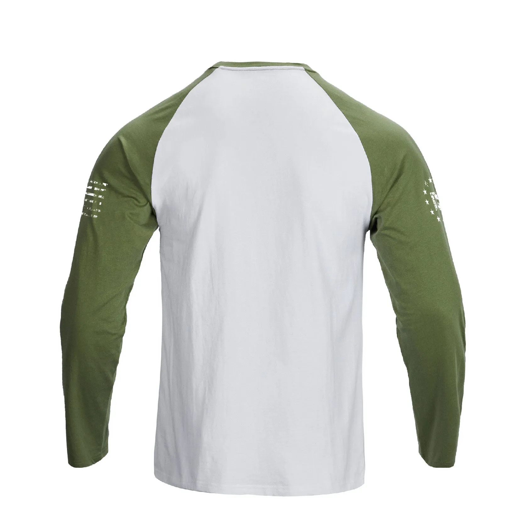 USA FLAG GFC RAGLAN GRAPHIC LONG SLEEVE T-SHIRT