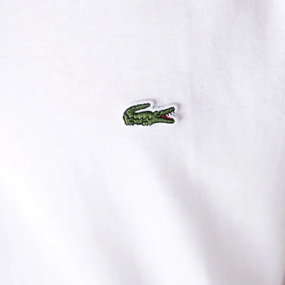 V-Neck Pima Cotton regular fit White