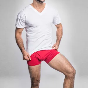 V-Neck White - 3 Pack